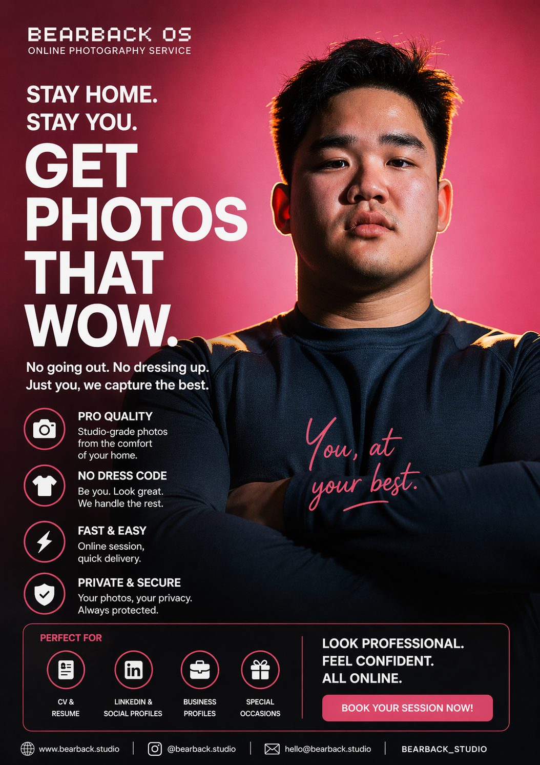 Bearback OS 線上攝影棚計畫